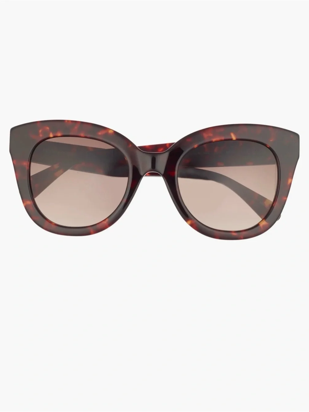 NEW! Classic Tortoiseshell Cat-Eye Sunglasses - Brown